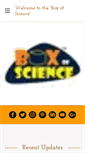 Mobile Screenshot of boxofscience.com